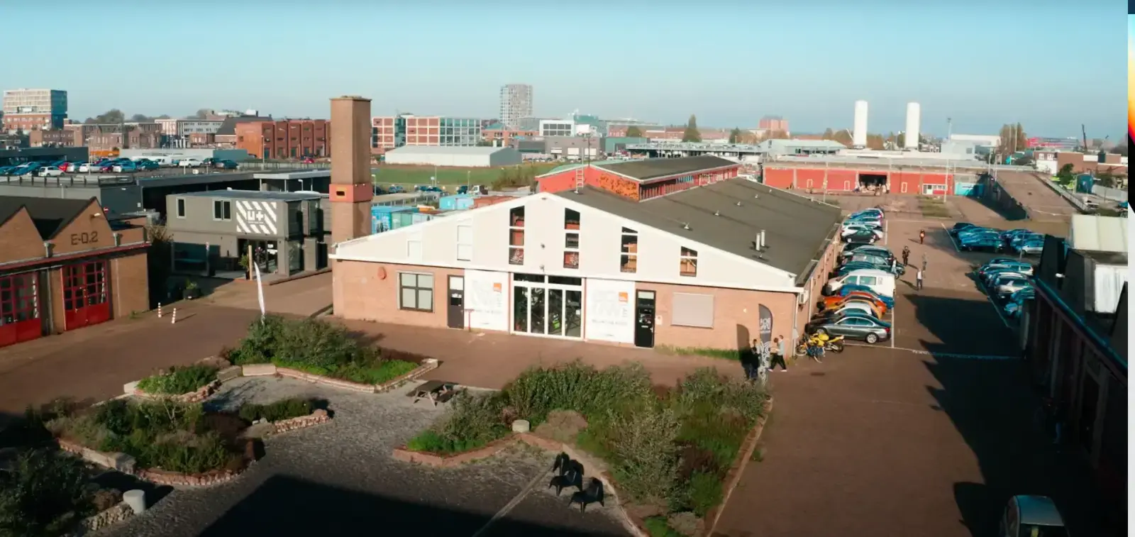 AM Campus Aerial View